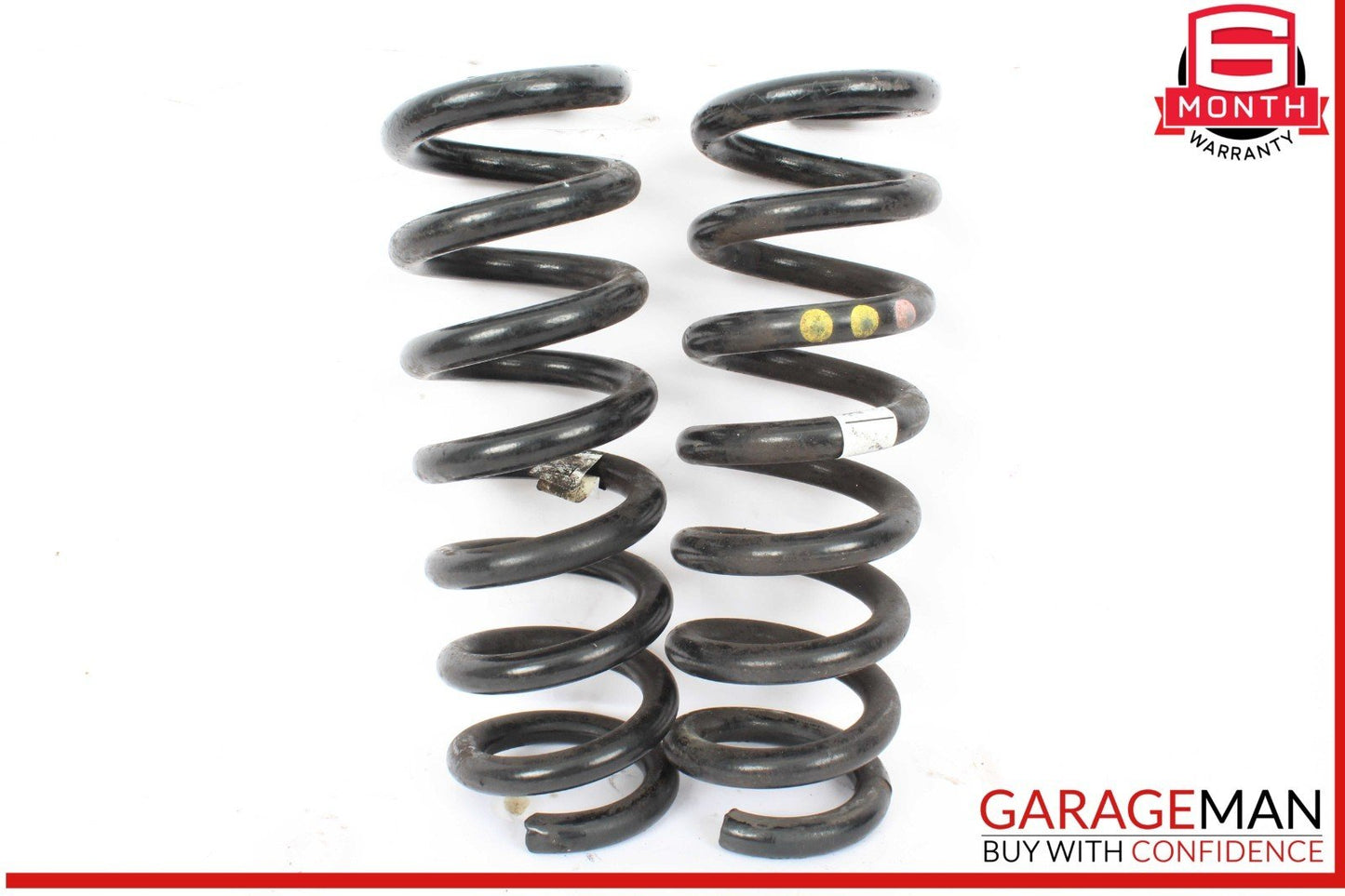 14-17 Maserati Quattroporte Rear Right & Rear Left Side Coil Spring Set OEM