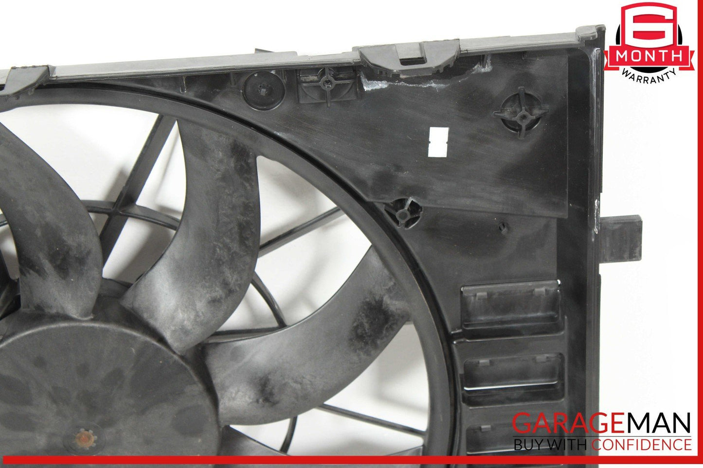 11-18 Porsche Cayenne 958 Engine Cooling Fan Motor Assembly 7P0121207A OEM