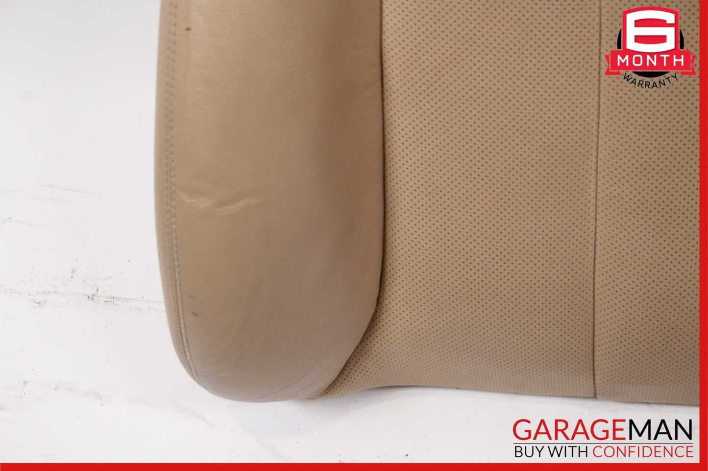 00-06 Mercedes W215 CL600 Front Right Side Top Upper Seat Cushion Cover Saffron