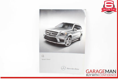2014 Mercedes X166 GL450 4MATIC Owners Owner's Operator Manual w/ Case OEM
