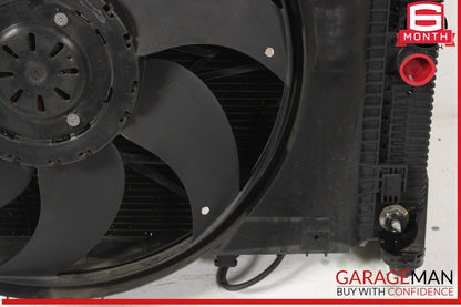 12-15 Mercedes X204 GLK350 Engine Radiator Condenser Cooling Fan Motor Assy