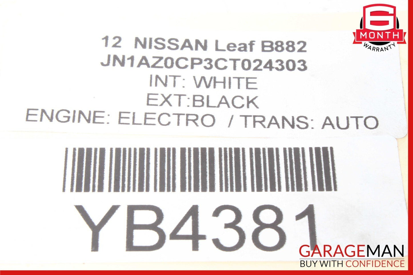 11-12 Nissan Leaf Rear Left & Right Side Coil Shock Spring Set of 2 Pc OEM