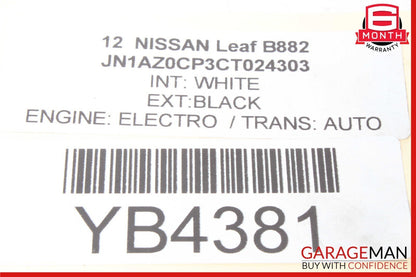 11-12 Nissan Leaf Rear Left & Right Side Coil Shock Spring Set of 2 Pc OEM