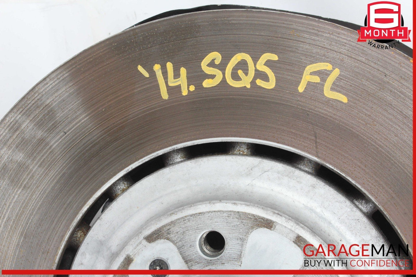 14-17 Audi SQ5 Front Left Driver Side Spindle Knuckle Wheel Hub w/ Disc Rotor