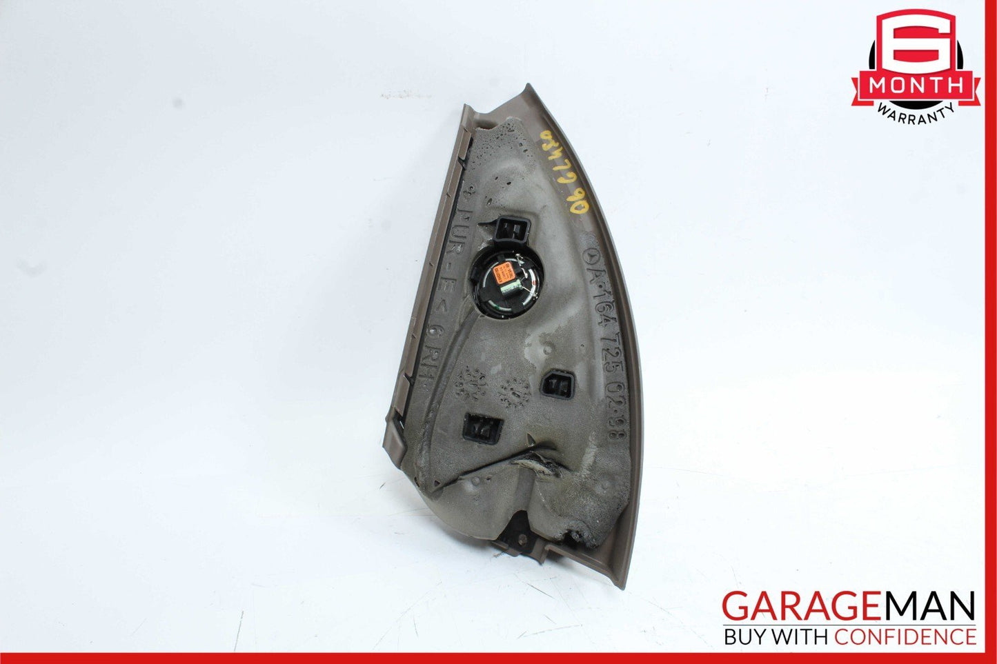 06-12 Mercedes X164 GL450 4MATIC Speaker Door Mirror Cover Right Side Brown OEM