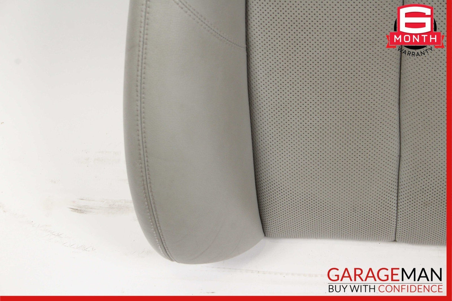 03-06 Mercedes R230 SL500 Front Right Side Top Upper Seat Cushion Cover Gray