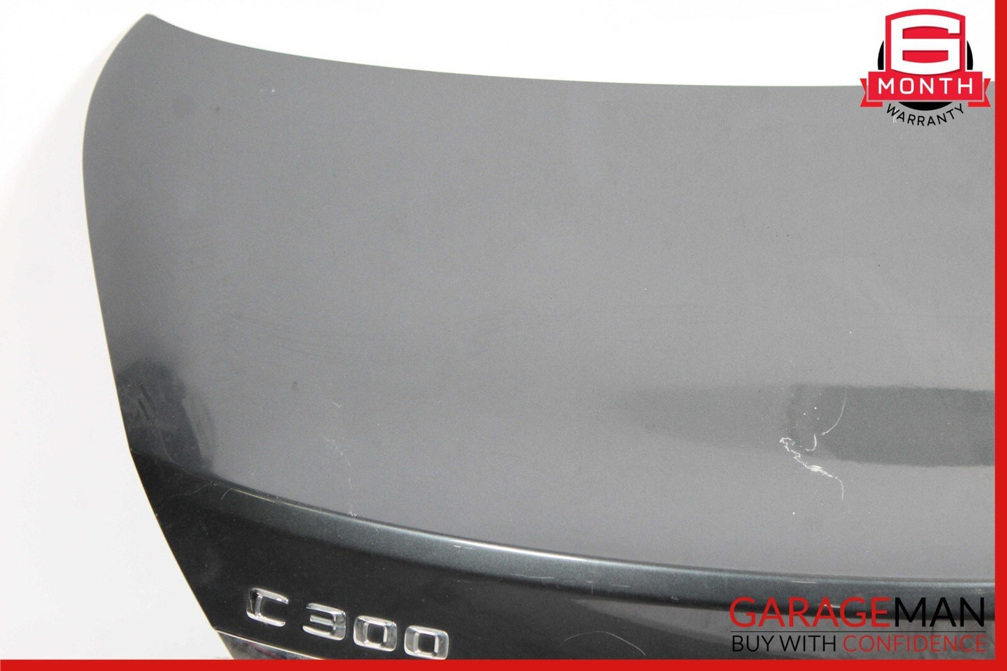 15-20 Mercedes W205 C300 Rear Trunk Lid Shell Cover Panel Black OEM