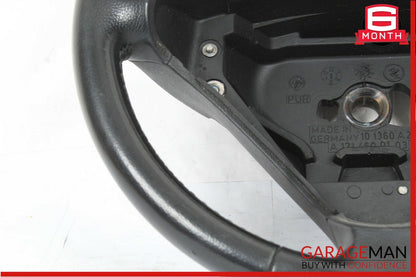 05-11 Mercedes R171 SLK280 C230 Sport 3 Spoke Steering Wheel Leather Black
