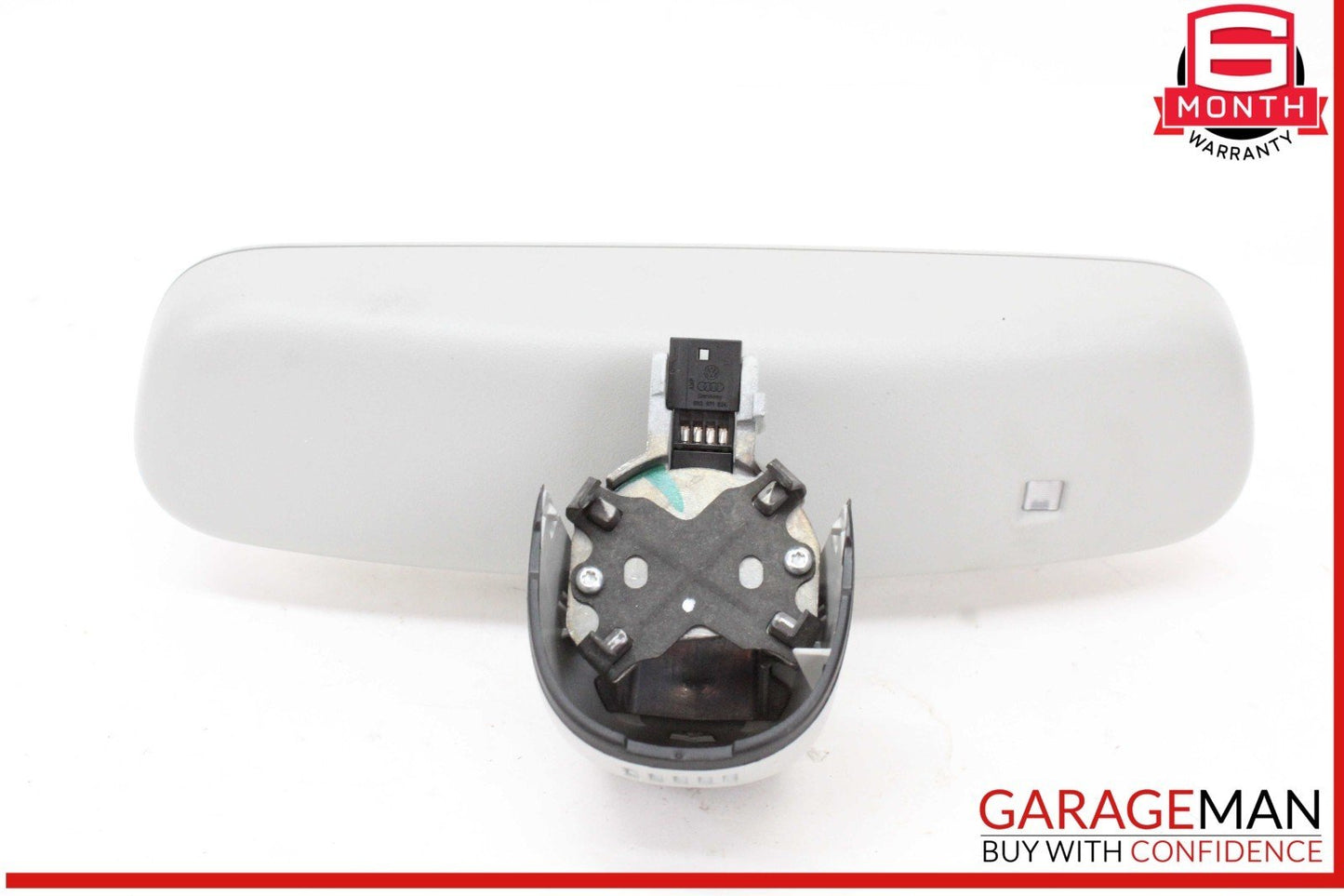 13-17 Audi A5 S4 A4 Q5 Front Upper Windshield Interior Rear View Mirror Gray OEM