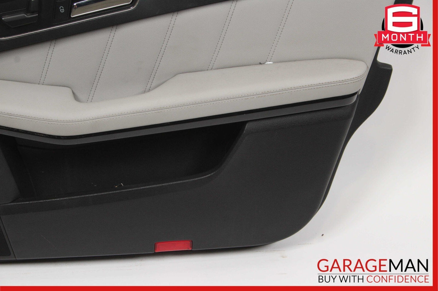 10-13 Mercedes W212 E350 E400 Front Right Side Interior Door Trim Panel Grey