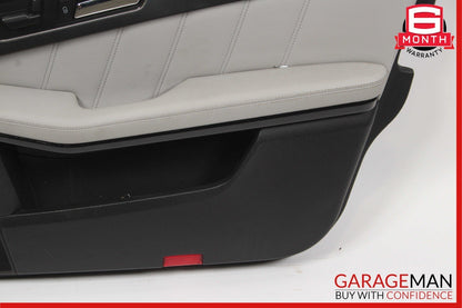 10-13 Mercedes W212 E350 E400 Front Right Side Interior Door Trim Panel Grey