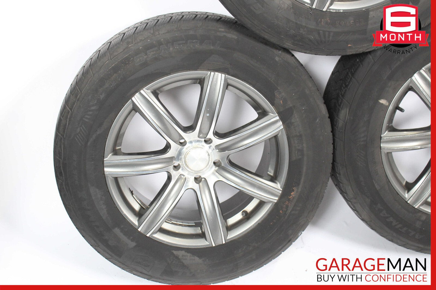 MB Motoring Alpina Complete Wheel Tire Rim Set of 4 Pc R17