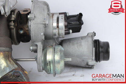 12-15 Mercedes W204 C250 CGI 1.8L Turbo Turbocharger Manifold Assembly OEM