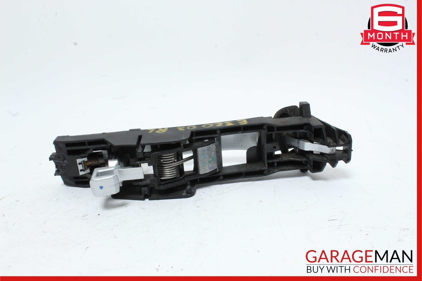 03-09 Mercedes W211 E350 E550 Rear Left Side Exterior Door Handle Bright Silver