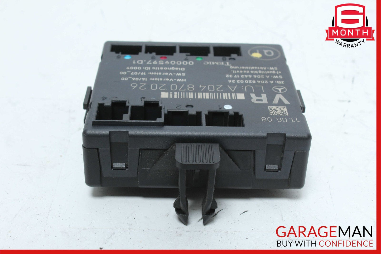 08-14 Mercedes W204 C300 C350 Front Right Side Door Control Module 2048702026