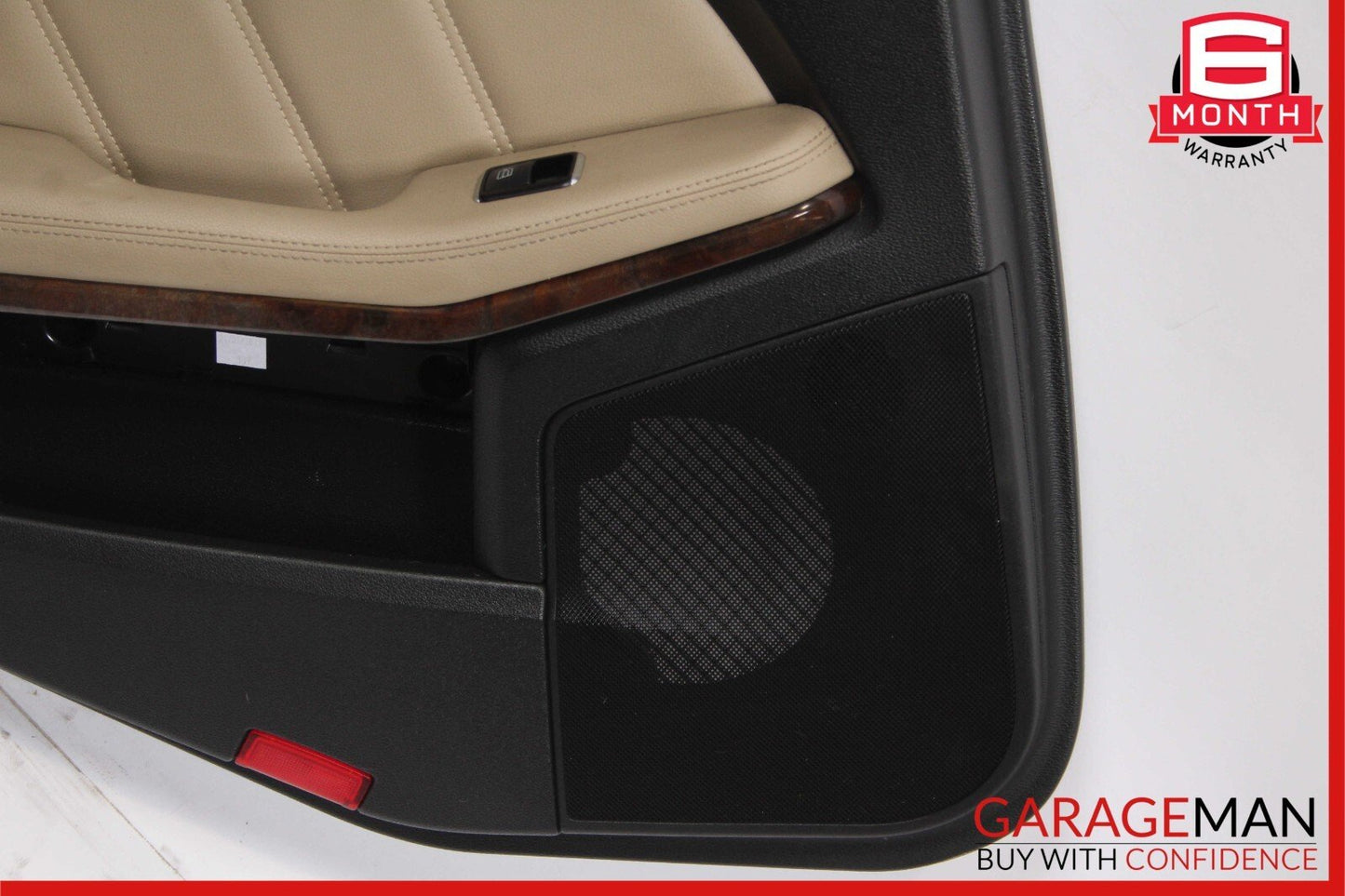 10-13 Mercedes W212 E350 E550 E400 Rear Left Interior Door Panel Assy Beige