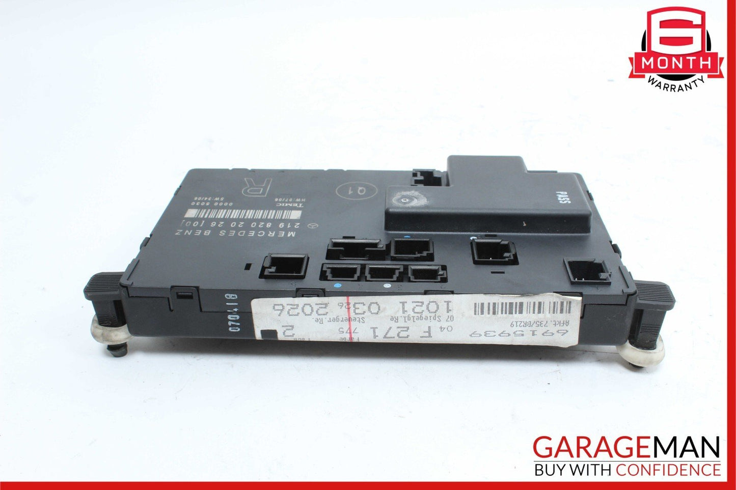 06-11 Mercedes W219 CLS550 CLS500 Front Right Door Control Module 2198202026 OEM