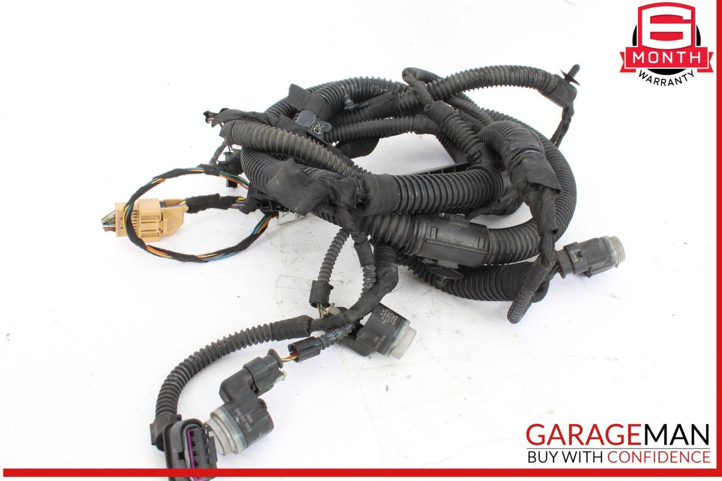 15-18 Audi Q3 Rear Bumper Park Assist Wire Harness w/ PDC Sensors OEM