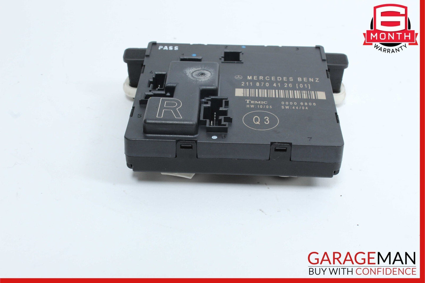 03-09 Mercedes W211 E350 E63 Rear Right Passenger Side Door Control Module Unit
