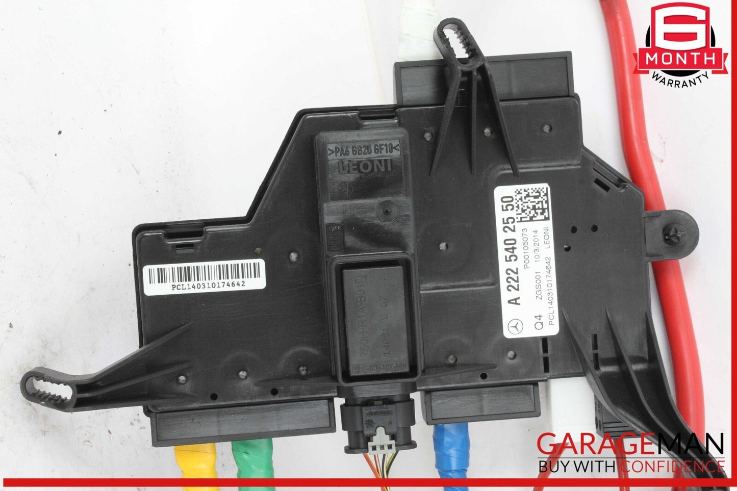 14-17 Mercedes W222 S550 S600 Front Dash Fuse Junction Box Relay Block Panel OEM