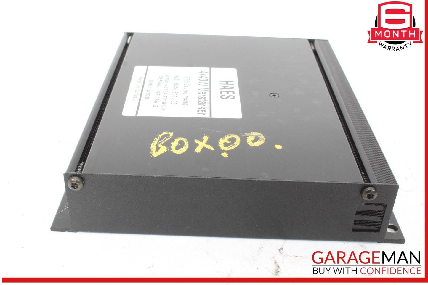 97-00 Porsche Boxster 986 HAES Radio Stereo Audio Amplifier Amp 98664531100 OEM