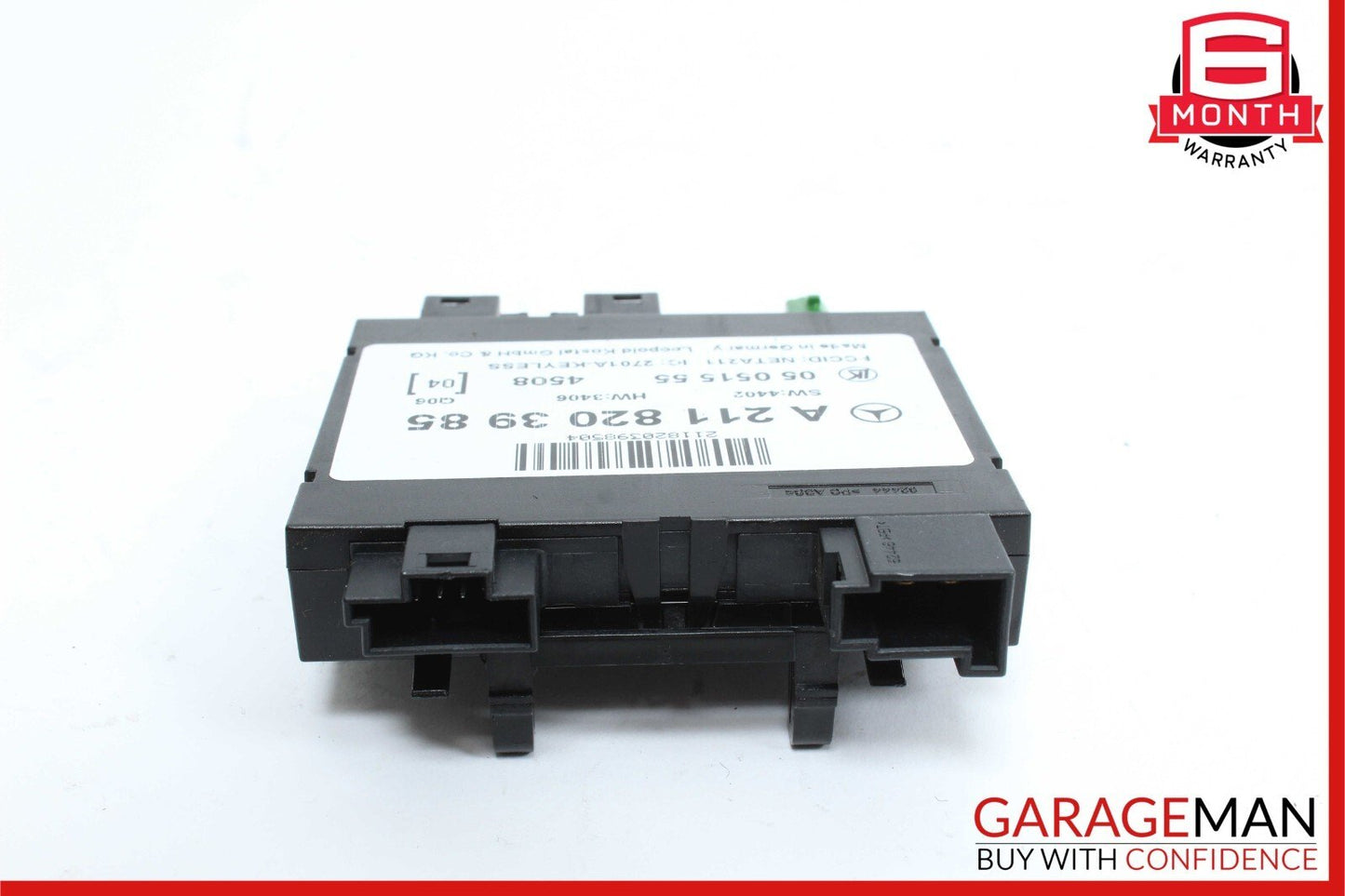 03-11 Mercedes W219 CLS550 E500 E63 AMG Keyless Go Entry Control Module Unit OEM