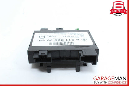 03-11 Mercedes W219 CLS550 E500 E63 AMG Keyless Go Entry Control Module Unit OEM