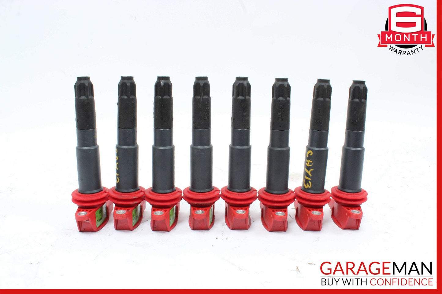 11-17 Porsche Cayenne 958 Ignition Coil Spark Plug Set of 8 Pc OEM