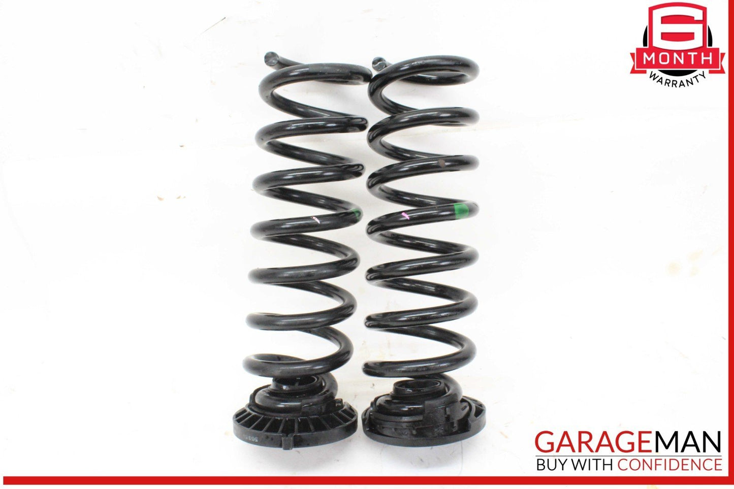 15-20 Mercedes W205 C300 Rear Right & Left Shock Absorber Coil Spring Set of 2