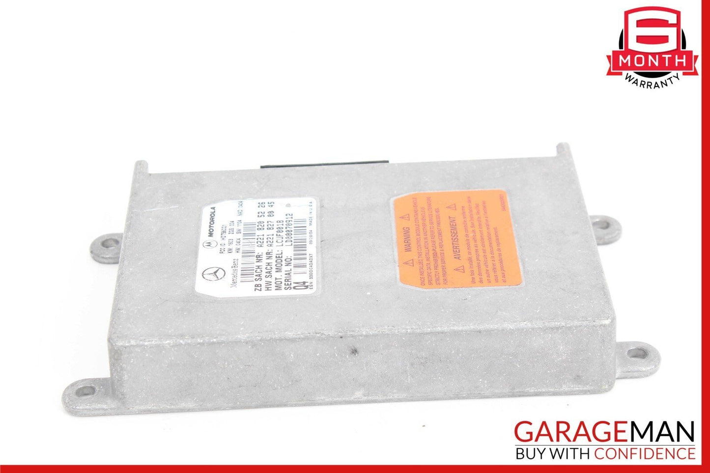 05-14 Mercedes W209 CLK50 E350 SL550 Voice Communication Control Module Unit OEM
