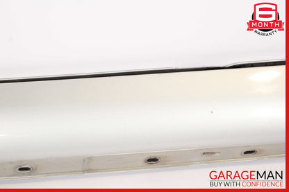 01-07 Mercedes W203 C230 Base Left Side Skirt Rocker Panel Moulding Silver