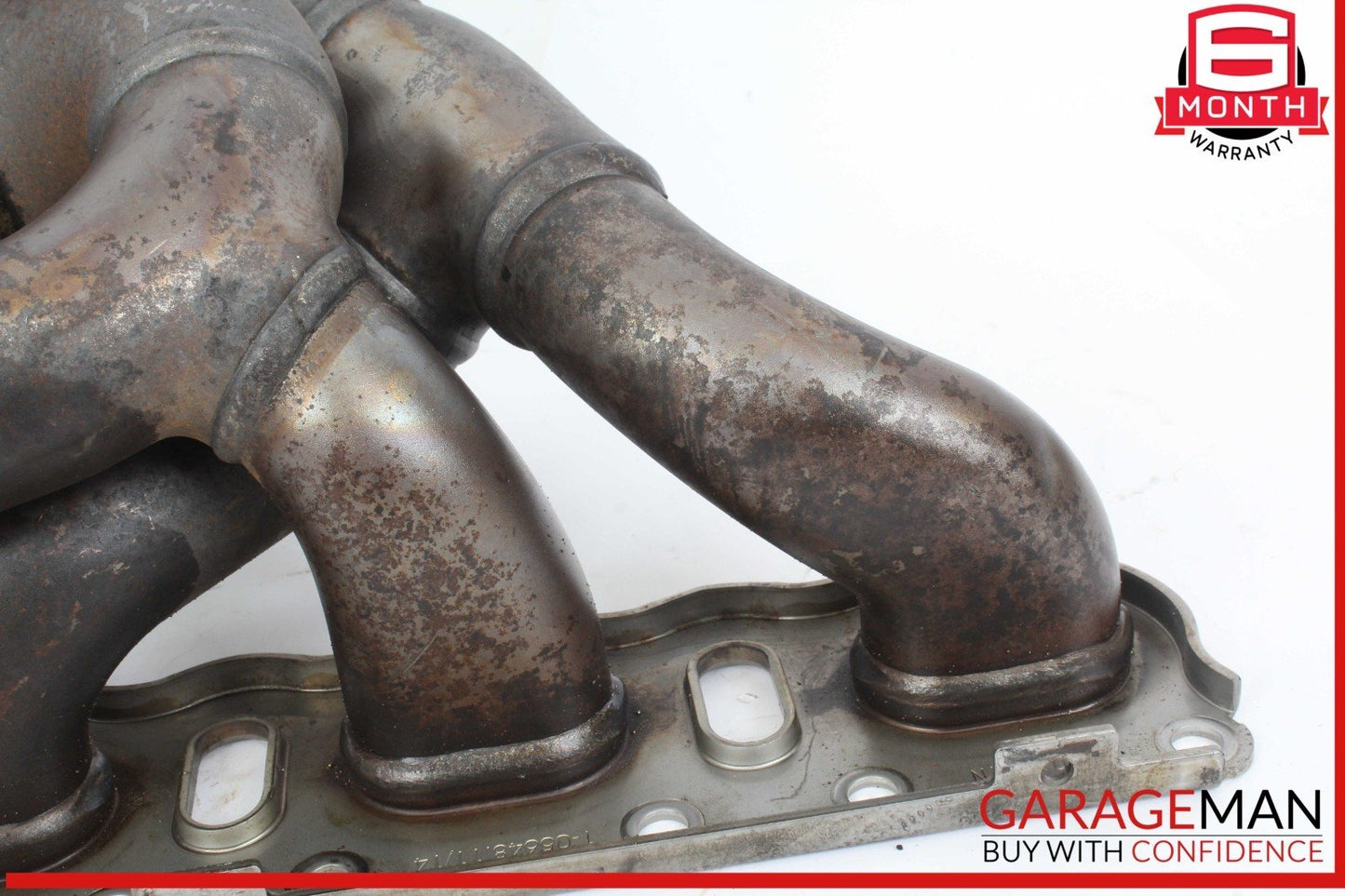 08-14 Porsche Cayenne 957 958 4.8L Left Side Exhaust Manifold Header OEM