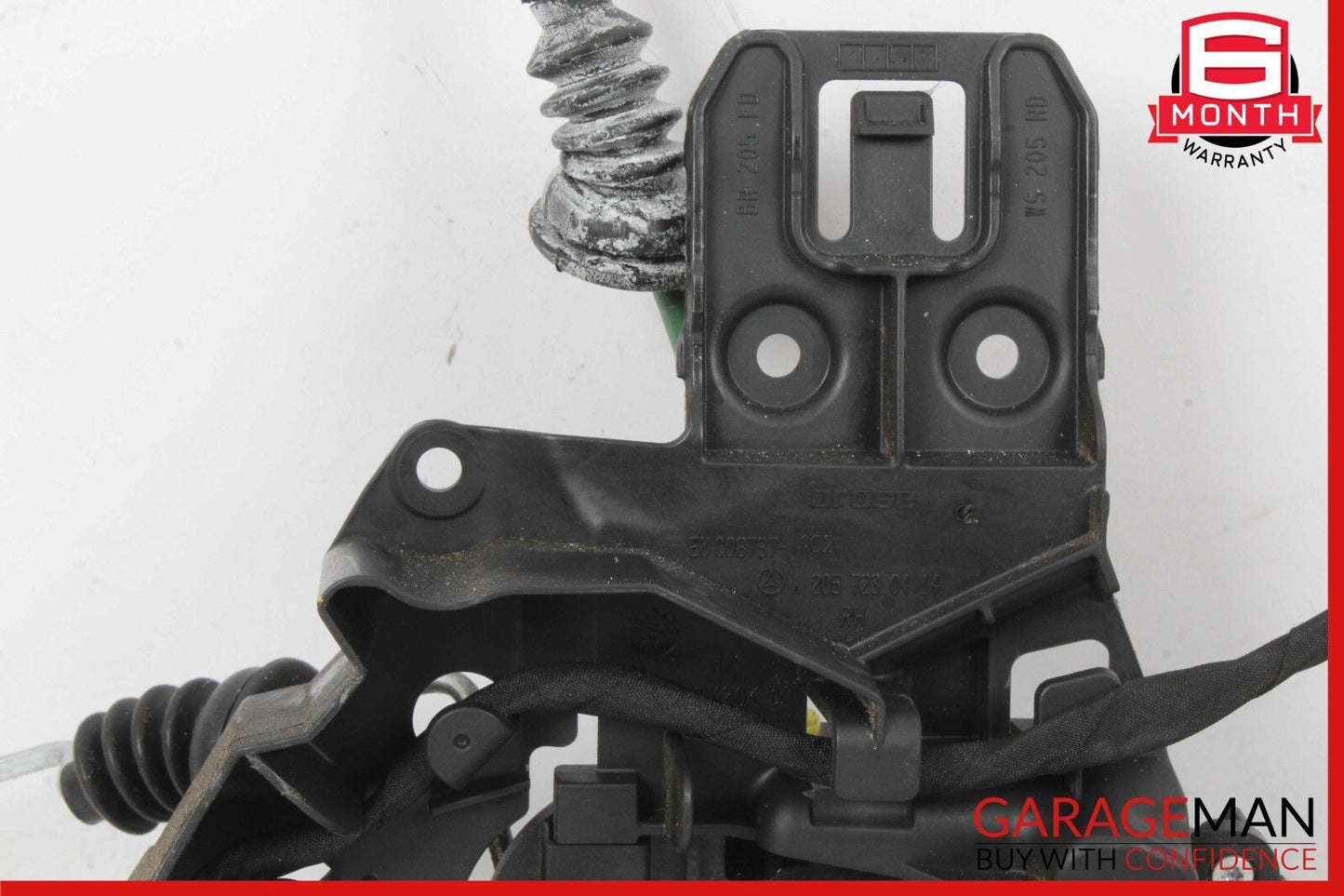 15-20 Mercedes W205 C300 Front Right Door Lock Latch Actuator w/ Door Handle Set