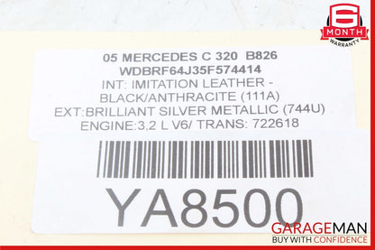 01-07 Mercedes W203 C320 C230 Rear Left Door Control Module 2038202185 OEM