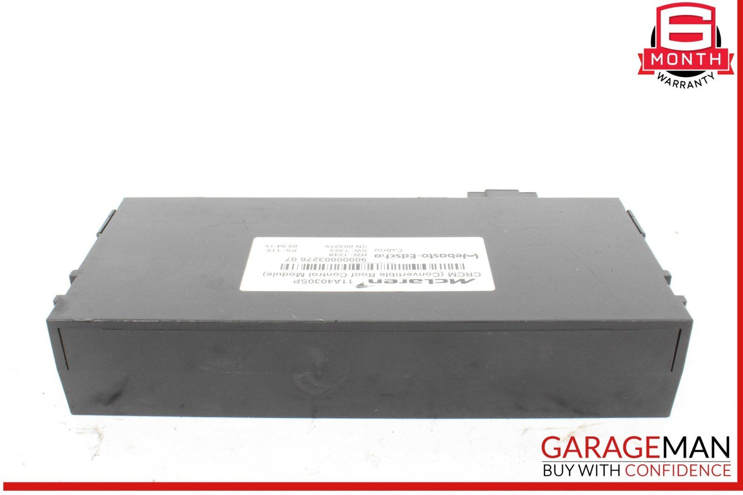 15-17 McLaren 650S Convertible Roof Top Control Module Unit 11A4030SP OEM