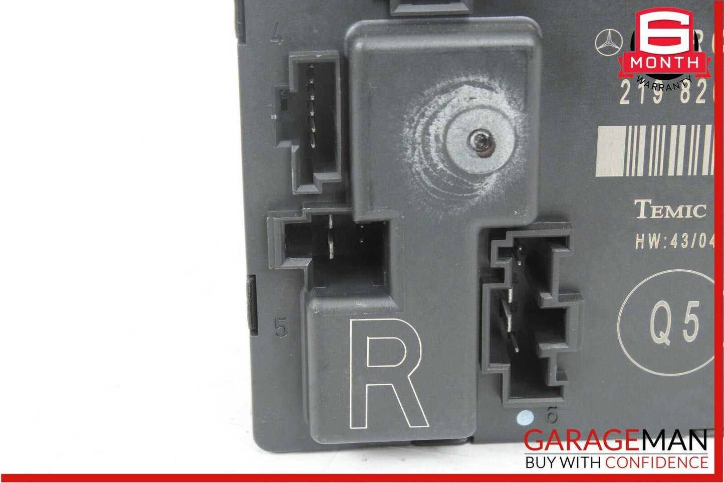 06-11 Mercedes W219 CLS500 CLS550 Rear Right Side Door Control Module 2198200326