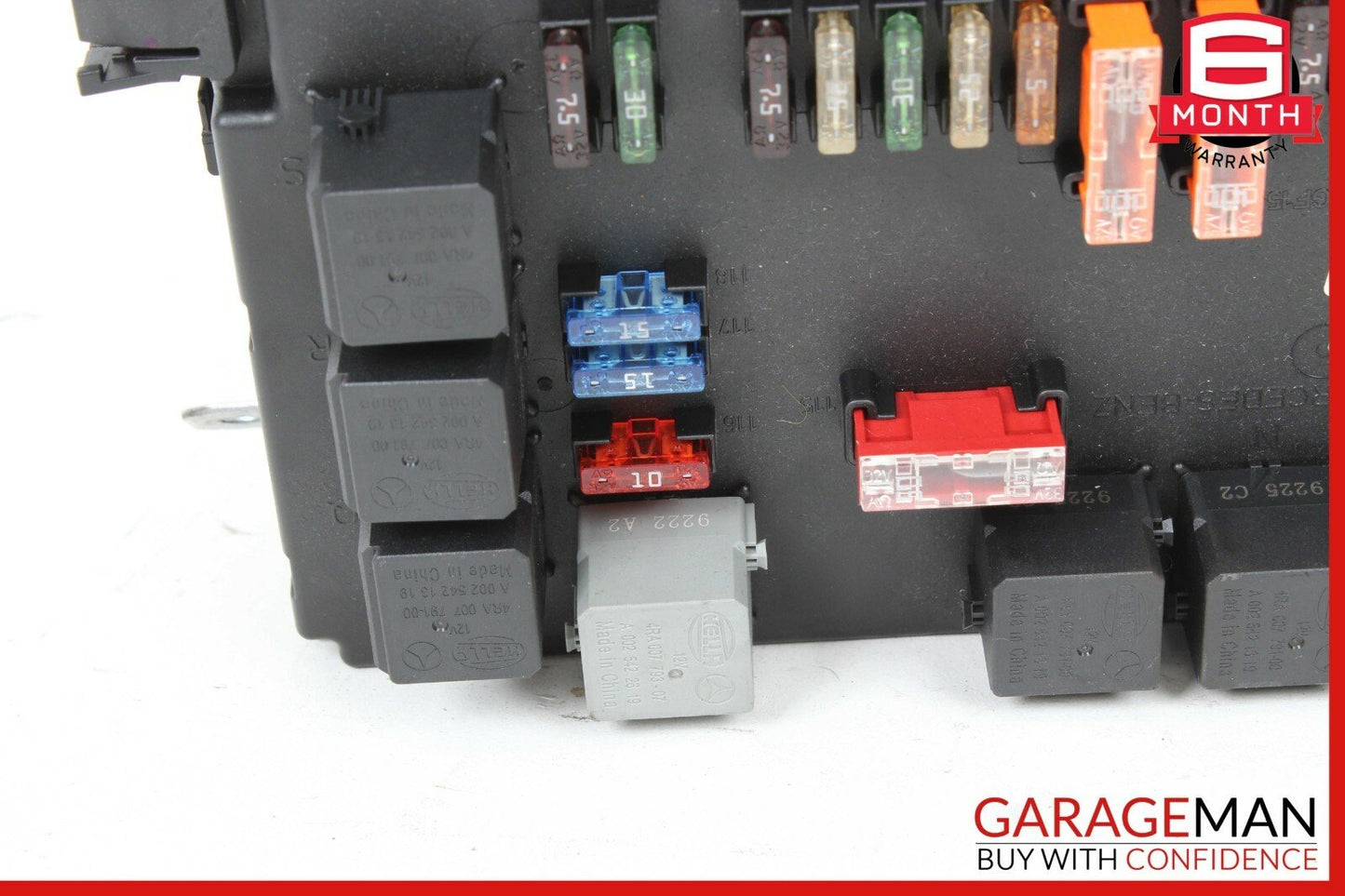 10-13 Mercedes W221 S400 S550 S600 Rear Sam Fuse Relay Box Control Module OEM