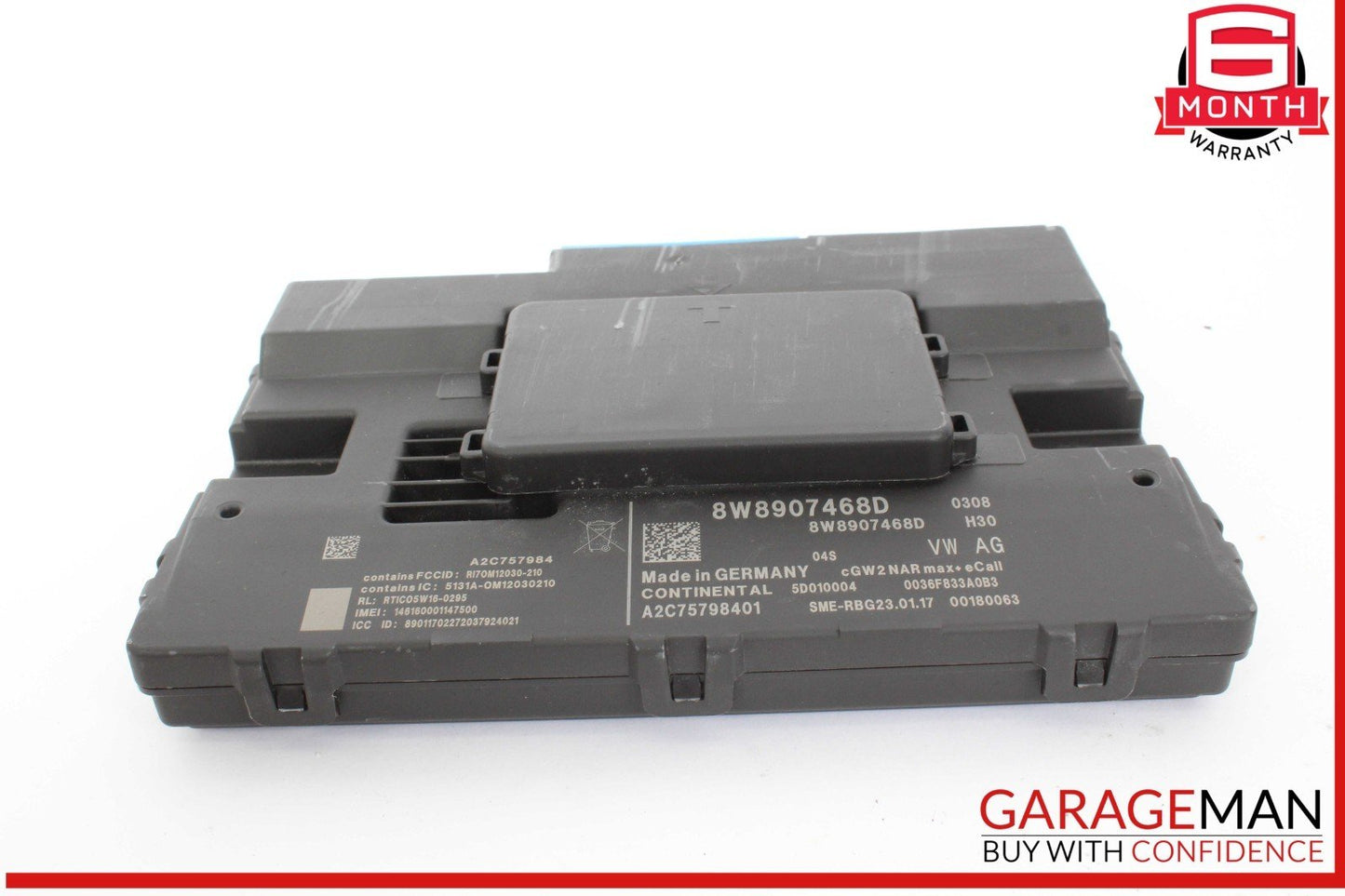 17-24 Audi S5 RS5 Q7 Network Gateway Display Control Module Unit 8W8907468D OEM