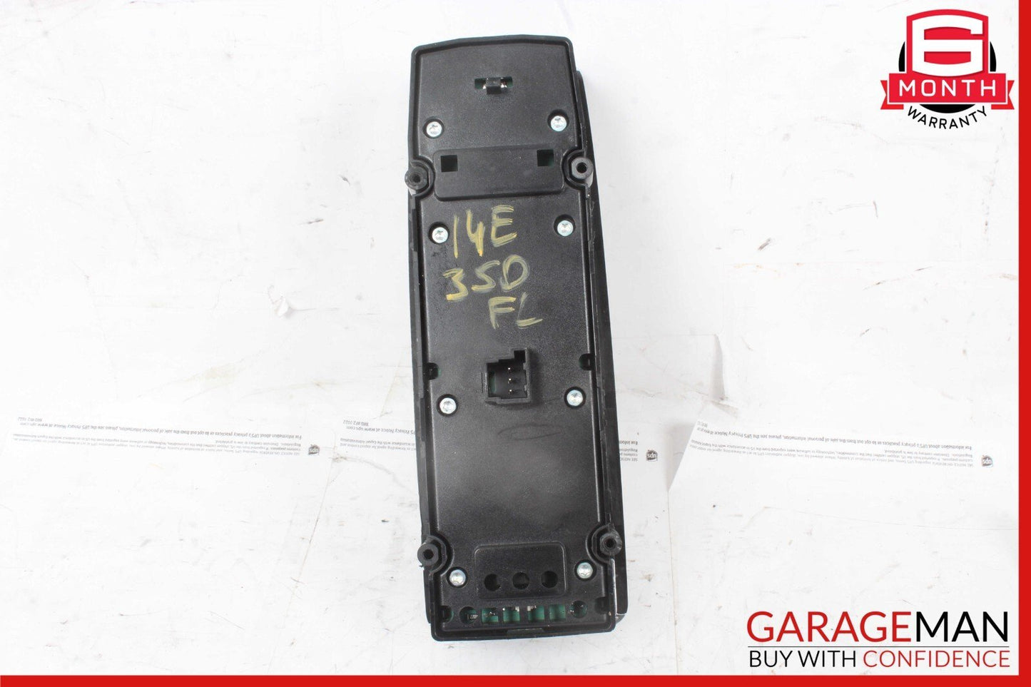 08-14 Mercedes W207 E350 C250 C300 Driver Master Window Switch 2049055302 OEM