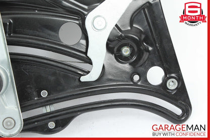 10-16 Mercedes W207 E350 Rear Right Window Regulator Motor Plate Frame Assy