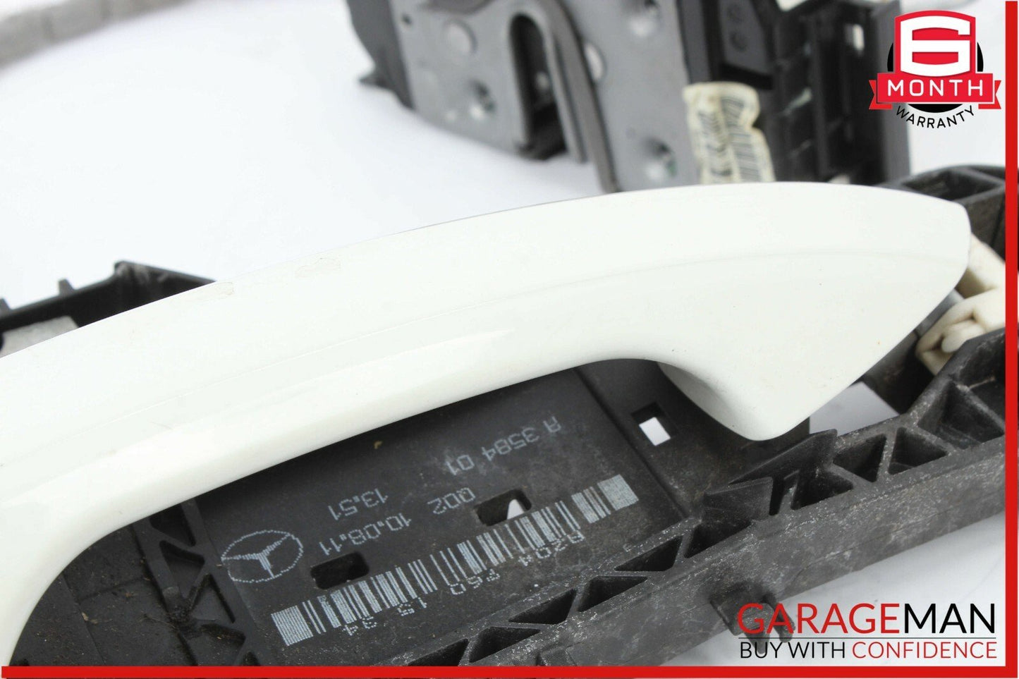 08-14 Mercedes W204 C300 Front Left Side Exterior Door Handle w/ Actuator Set