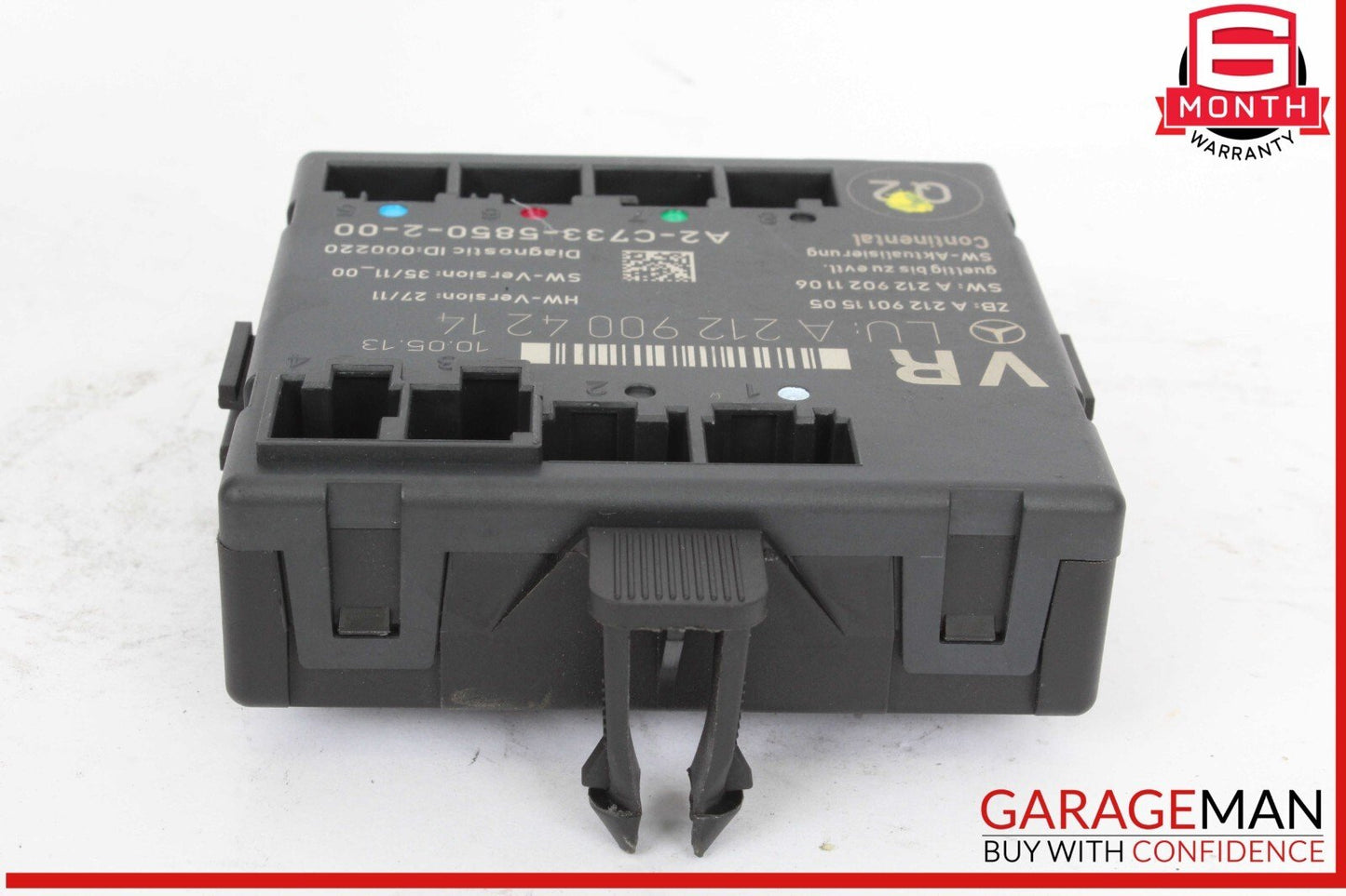 08-18 Mercedes W204 C350 E350 Front Right Side Door Control Module OEM