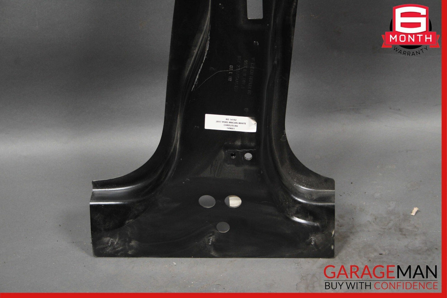15-22 Porsche Macan Left Driver Side Center Inner B-Pillar Reinforcement OEM