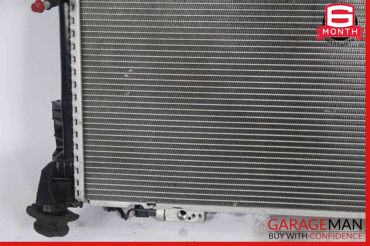 12-15 Mercedes R172 SLK250 Engine Cooling Radiator Air A/C Condenser Oil Cooler