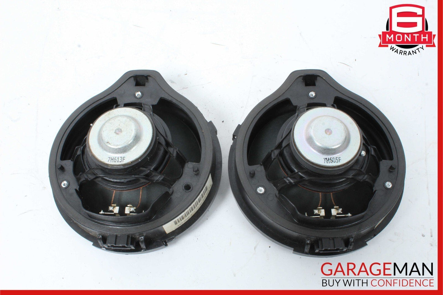 08-11 Mercedes W204 C300 Rear Right & Left Side Door Sound Speakers Set OEM