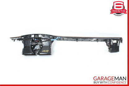 10-13 Mercedes W212 E350 Dashboard Dash Wood Trim Cover Molding Panel Assembly