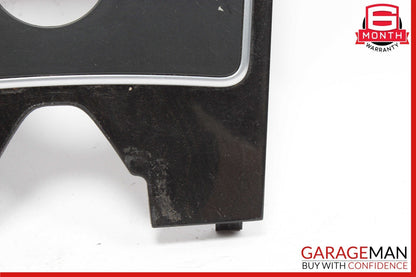 10-13 Mercedes W212 E350 E400 E550 Center Console Switch Trim Cover Bezel Wood