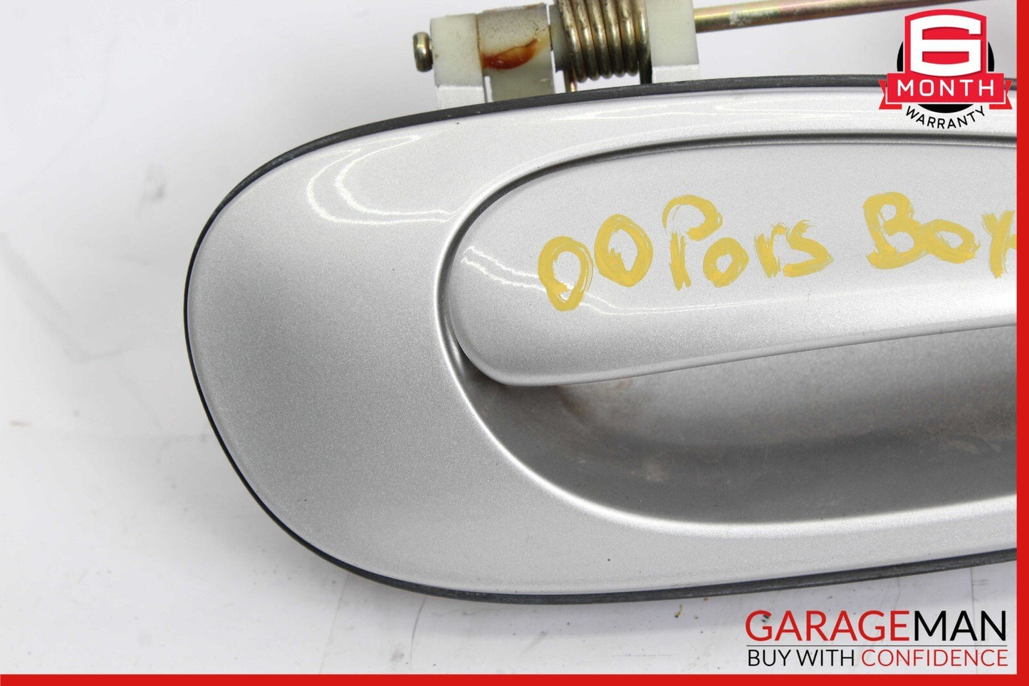 97-04 Porsche Boxster 986 Front Right Side Exterior Door Handle Silver