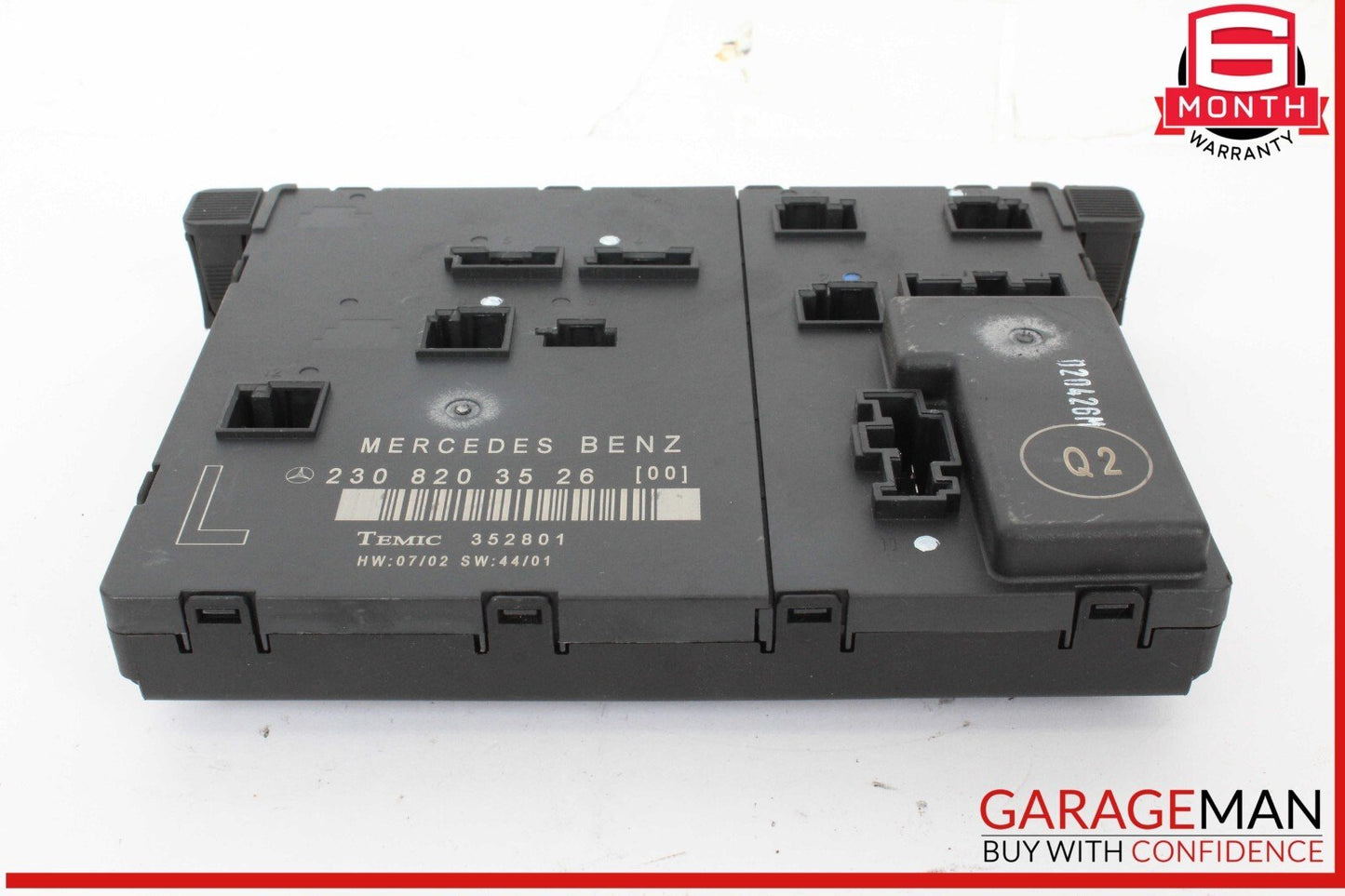 03-12 Mercedes R230 SL500 SL55 AMG Front Left Door Control Module 2308203526 OEM