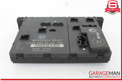 03-12 Mercedes R230 SL500 SL55 AMG Front Left Door Control Module 2308203526 OEM